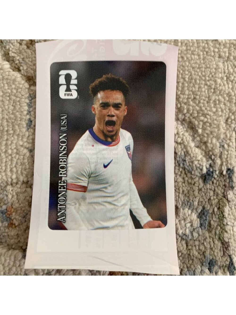 Antonee Robinson USA - 2026 Panini World Cup Stickers - Coca-Cola Exclusive #CC5